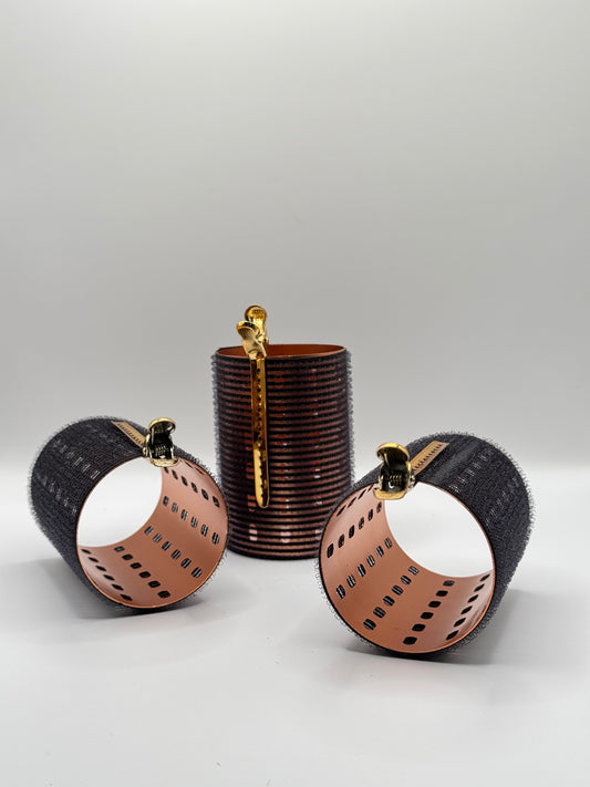 Wałki Aluminiowe Duże (6 szt. + spinki)